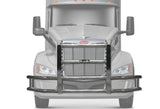 Front Grille Guard Chrome 2022+ Peterbilt 579 No Fog