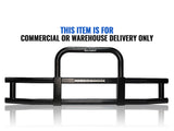 Grille Bumper Guard Black with Built-in 16" Kenworth T660