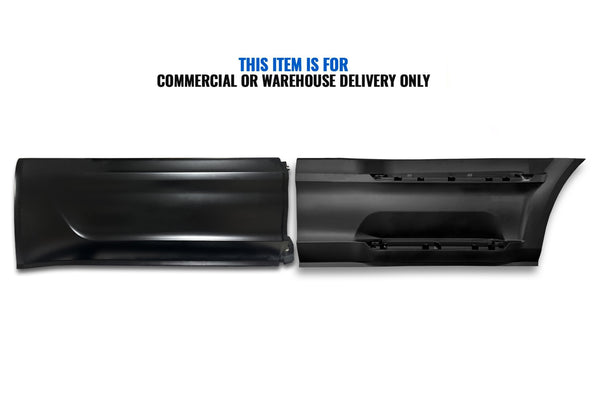 Front and Rear Side Panels with Brackets Passenger 2022+ Peterbilt