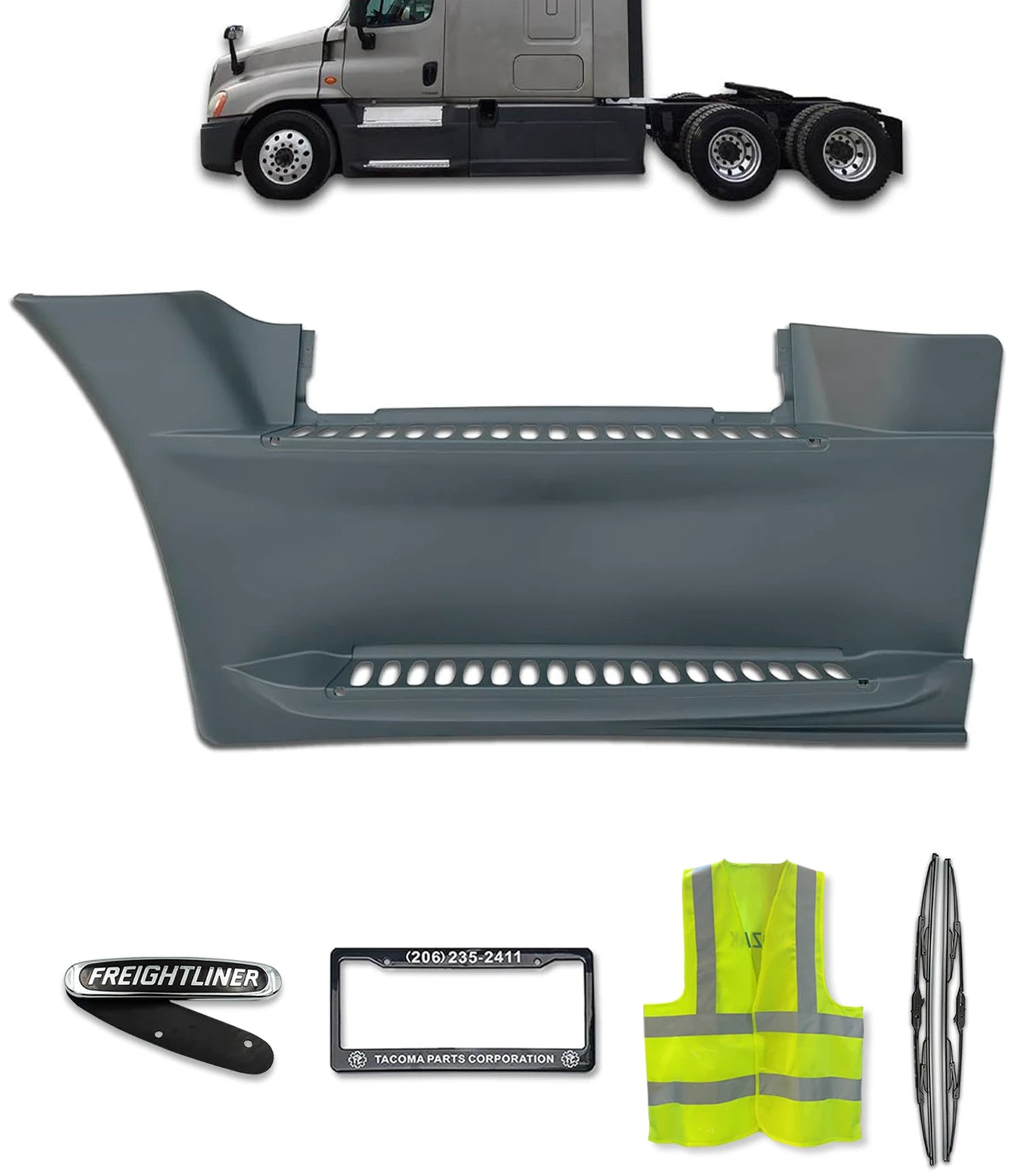 Freightliner Cascadia 125 Front Side Fairing Step Panel | Tacoma Semi Truck Parts & Accessories
