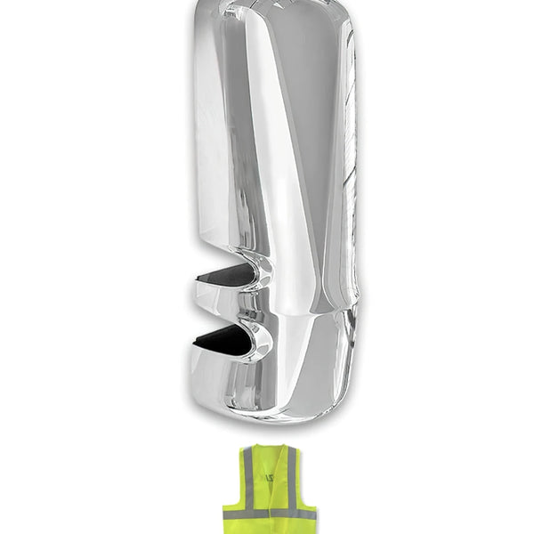 京商　 Z8 クロームメッキ Door Mirror Cover Chrome Driver 2022+ Kenworth T680 New Gen