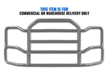 Grille Guard Large Chrome with Lights 2012-2021 Kenworth T680 No Fog