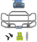Front Gray Grille Guard Large 1999-2003 Volvo VNL
