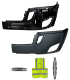 Bumper Cover and Reinforcement with Fog Light Driver 2018+ Freightliner Cascadia 126 116