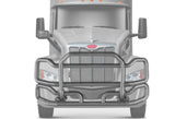 Front Grey Grille Guard Large 2022+ Peterbilt 579 (No Fog)