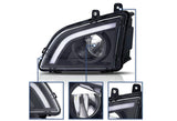 Black Housing LED Fog Light Left Volvo VNL 2018+ -