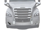 LED Fog Light with Halo Ring DLR Black Housing Right Freightliner Cascadia 2018+ -