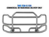 Front Grey Grille Guard Large International LT LT625 (plastic bumper)