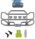Front Gray Grille Guard Large 1999-2003 Volvo VNL