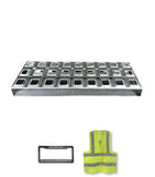 Rear Fairing Aluminum Step Pedal 13.5 in. 2004+ Volvo VN VNL