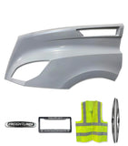 Hood Fender Fiberglass Driver 2018+ Freightliner Cascadia 116 126