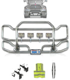 Front Grille Guard Large Chrome Kenworth T440
