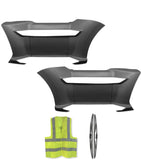 Front Step Fairing Skirt Panels with Steps Set Kenworth T680