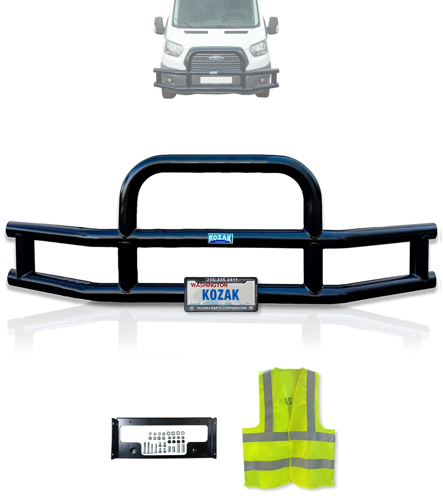 3" Grille Guard 2014+ Ford Transit