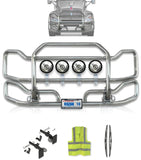 Front Grille Guard Large Chrome Kenworth T440