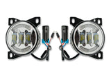 Fog Light Lamp Led Chrome Set 2013-2021 Peterbilt 579 578