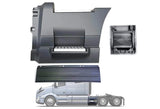 Rear Step Side Fairing Panel with Rubber Driver 27" 2018+ Volvo VNL VNR