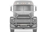 Front Grey Grille Guard Large 2004+ Mack CH Set-Back
