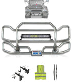 Front Grille Guard Large Chrome Kenworth T440
