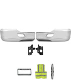 Bumper Extension Corners Chrome Plastic Set Kenworth T680