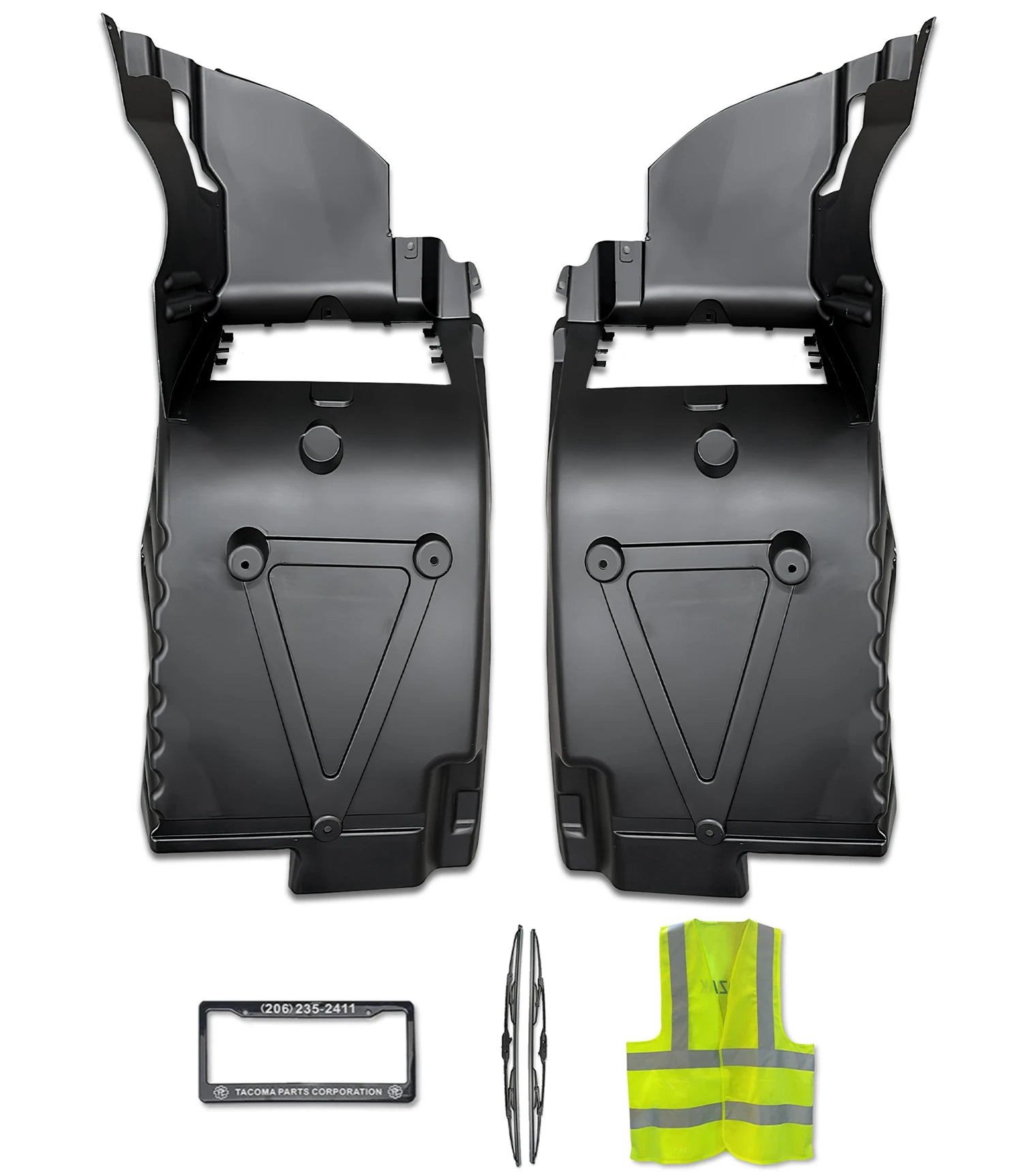 MudGuard Liner Fenders w/o Covers Set 2013-2021 Kenworth T680