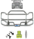 Front Grille Guard Large Chrome Kenworth T440