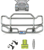 Front Grille Guard Large Chrome Kenworth T700