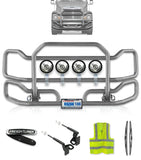 Front Grey Grille Guard Large Freightliner Century