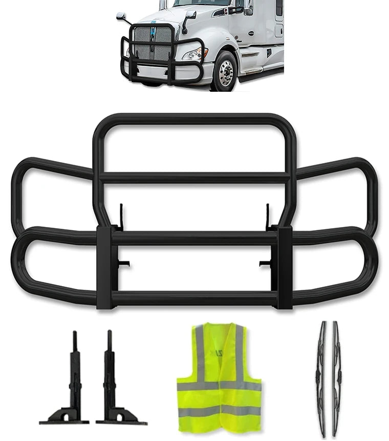 Front Steel Grille Deer Guard Herd 300 Kenworth SBA