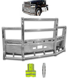 Grille Deer Bumper Herd Defender Guard 2008-2025 Peterbilt 567 SBA