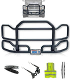 Front Grille Guard Large Black Freightliner Century