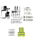 Mounting Brackets Bumper Guard Set 2004-2017 Volvo VNL