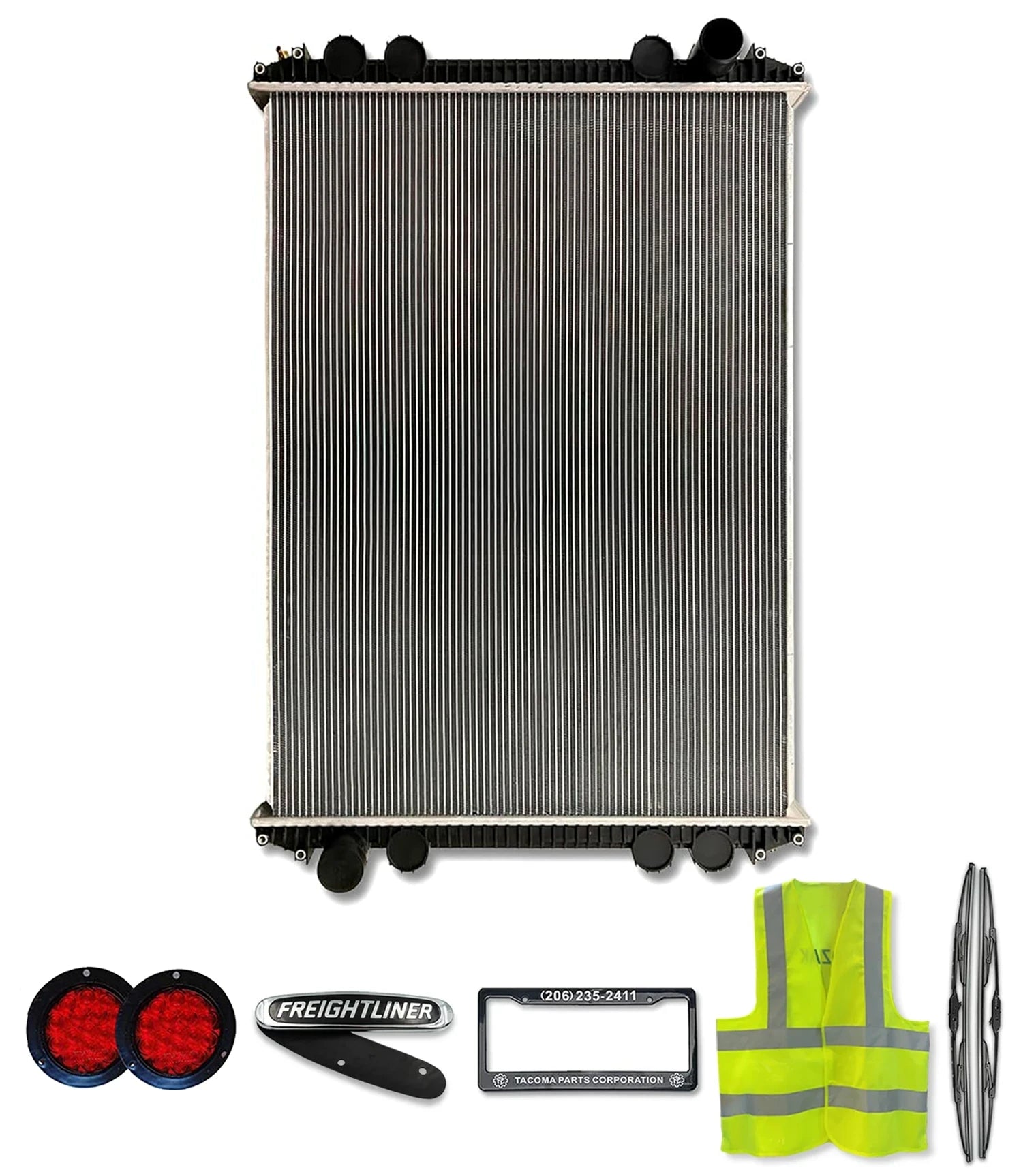 Radiator A0519870000 Freightliner 2003, 2005-2007 Century 2003-2007 Columbia 1990, 2003 FLD120 2005-2006 M2-112 1999 FL60 1996 FL70