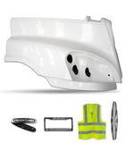 Hood Fender Fiberglass Passenger 2008-2017 Freightliner Cascadia 125 113