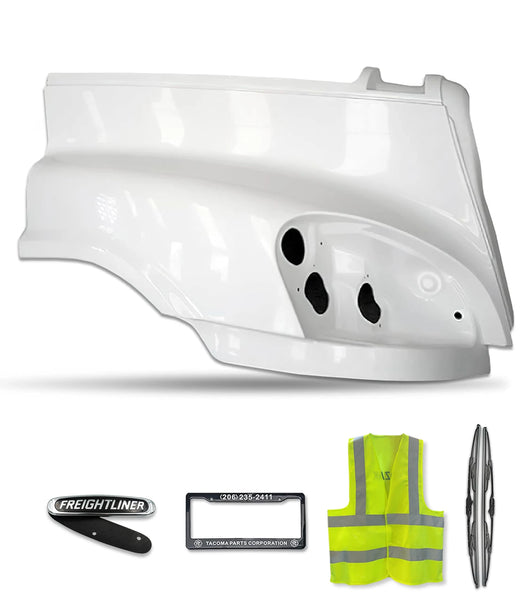 Hood Fender Fiberglass Passenger 2008-2017 Freightliner Cascadia 125 113