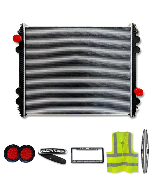 Radiator 437157S Freightliner 1996-2004 Century 2000 -2011 Columbia 2003-2003 FL80 1998-1998 FL70 1999-2004 FL112 1994-1996, 1999-2000, 2002-2008 FLD120 2005, 2007 M2-106 2001-2003 Classic XL 1994-1995, 2001, 2003 FLD112