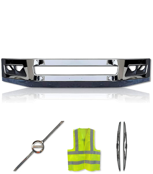 Bumper with Fog Holes Chrome 2018+ Volvo VNL VNR