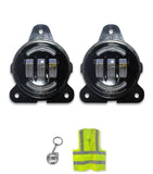 Fog Lights Black Full LED Set 2018+ Volvo VNL VT