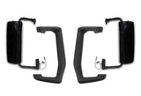 Side View Door Mirrors Power Heated Black Set Volvo 2004+ VNL VNM VNX