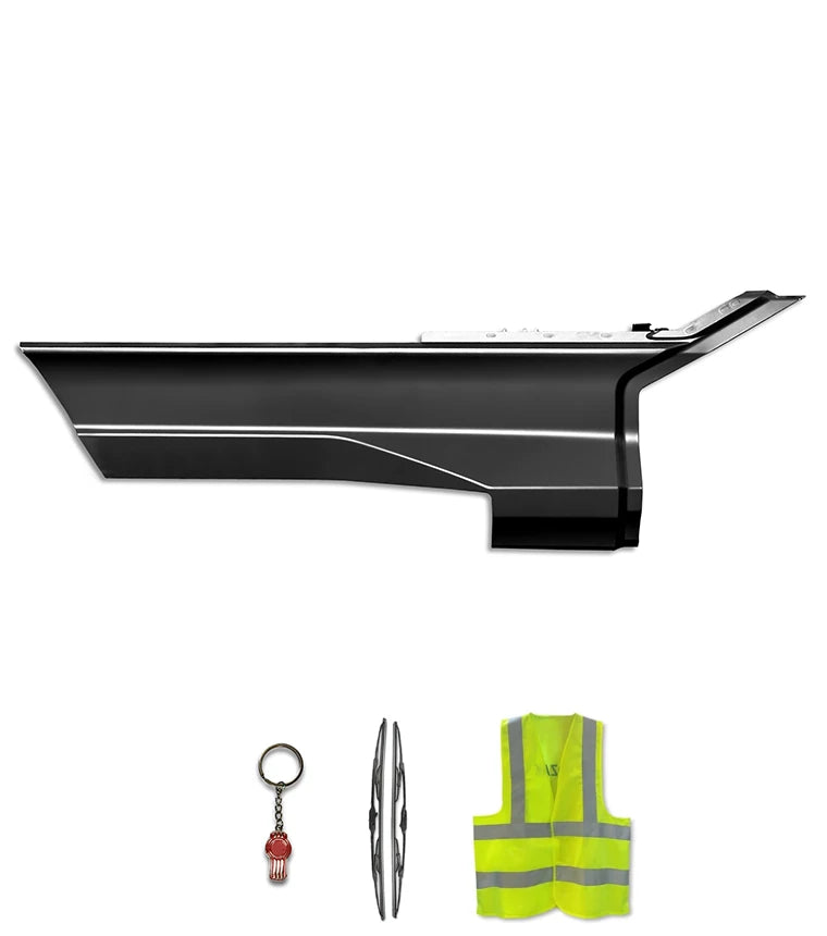 Front Step Fairing Panel with Bracket Driver 2022+ Kenworth T680 Next Gen