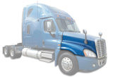 Hood Fender Fiberglass Passenger 2008-2017 Freightliner Cascadia 125 113