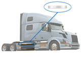 Central Panel Stripe Top Chrome Trim for Passenger Side (10R) 2004-2017 Volvo VNL
