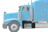 Cab Skirt/Side Fairing and Aluminum Tool Box with Brackets Left Side For Peterbilt 377 -