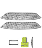 Front Fairing Metal Steps 2 Pcs 2013-2021 Peterbilt 579