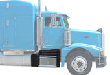Cab Skirt/Side Fairing and Aluminum Tool Box with Brackets Right Side For Peterbilt 377 -
