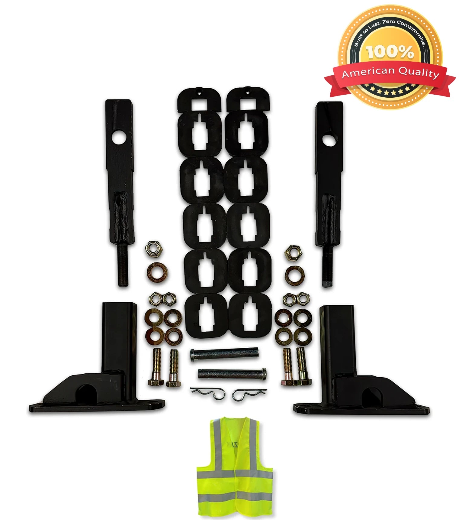 Mount Brackets Set for Herd GG-MTK-25 PK22 Front Bumper Deer Guard 2007-2019 Kenworth T660