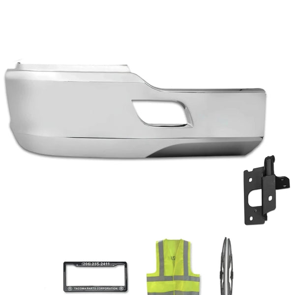 Bumper Extension Corner Chrome Plastic Passenger Kenworth T680