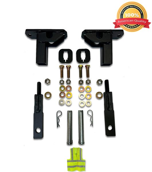 Mount Brackets Set for Herd GG-MTK-32 PK26 Front Bumper Deer Guard 2022+ Kenworth T680 Next Gen