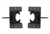 Mounting Brackets 2 Pcs Set Fits Chrome Steel Bumper Kenworth T660