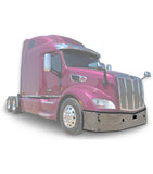 Bumper 16" w/ Tow Holes & Radar Sensor Cutout Chrome 2013-2021 Peterbilt 579